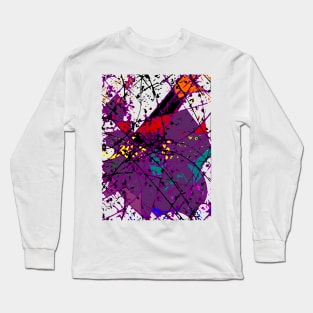 Abstract Digital Painting of Errada Art ADP002 Long Sleeve T-Shirt